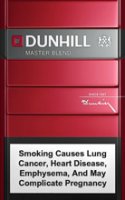 DUNHILL MASTER BLEND (RED) cigarettes 10 cartons