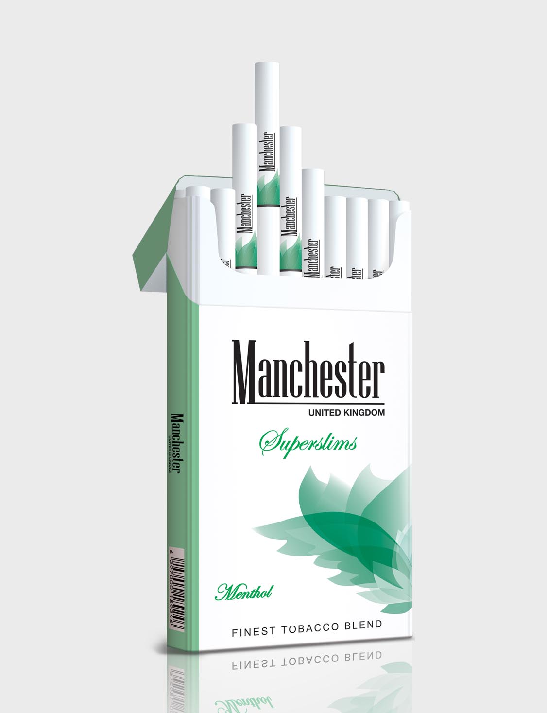 Manchester Superslims menthol cigarettes 10 cartons - Click Image to Close