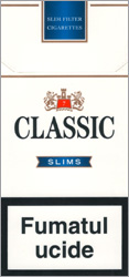 Classic Slims Blue Cigarettes 10 cartons