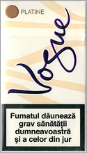 Vogue Super Slims Platine Cigarettes 10 cartons