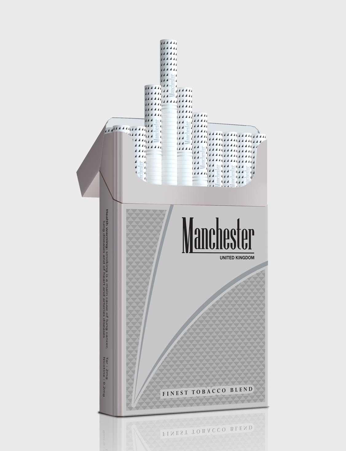 Manchester Nano Silver new cigarettes 10 cartons - Click Image to Close