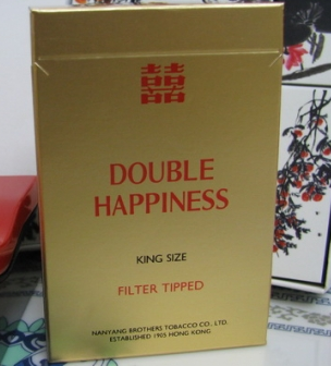 Double Happiness gold cigarettes 10 cartons