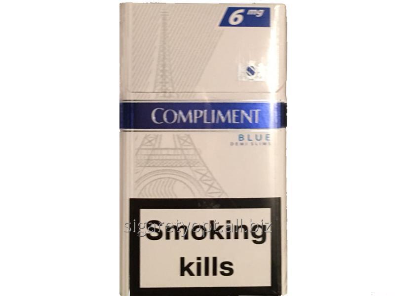 Compliment blue slims cigarettes 10 cartons