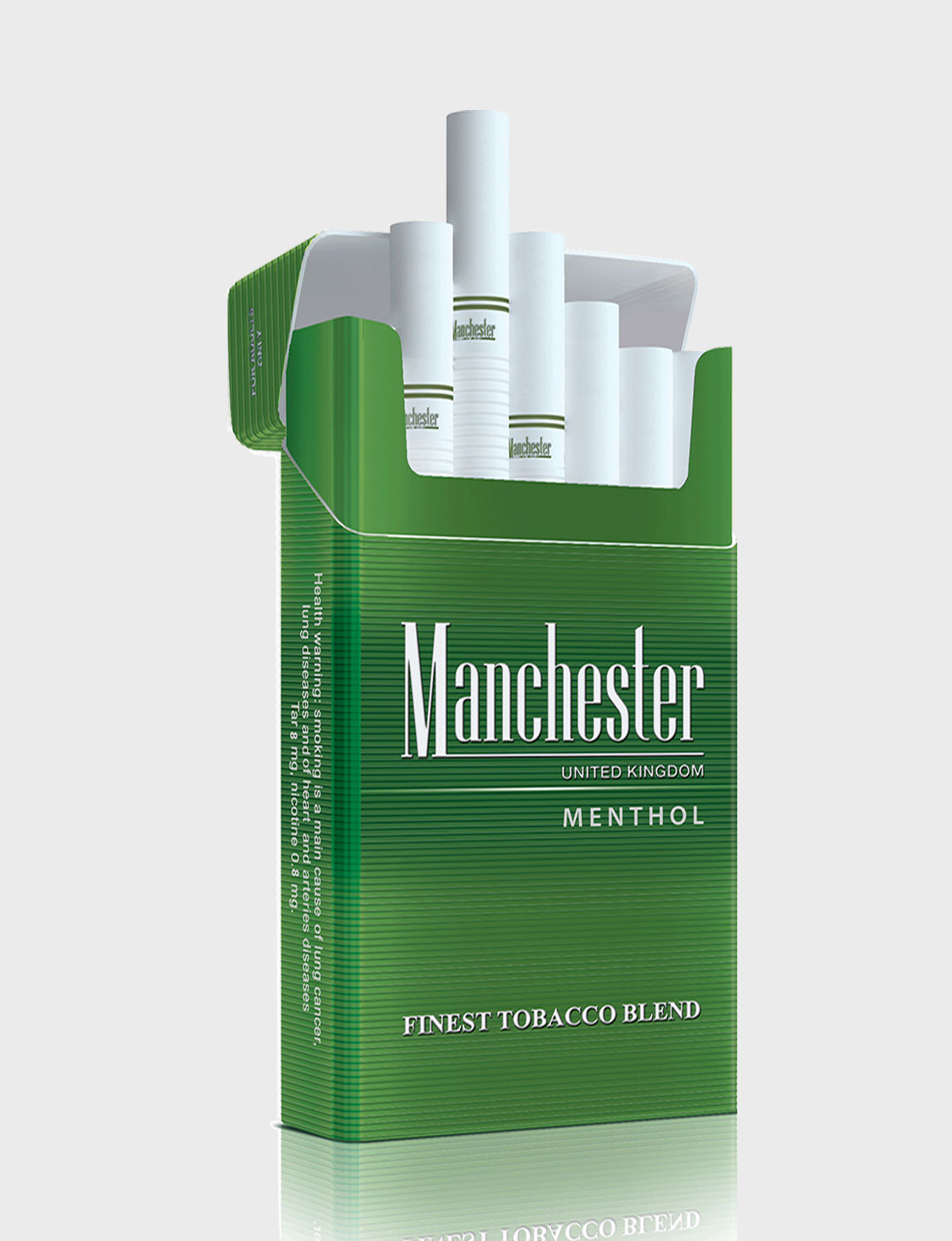 Manchester Round Corner Menthol cigarettes 10 cartons - Click Image to Close