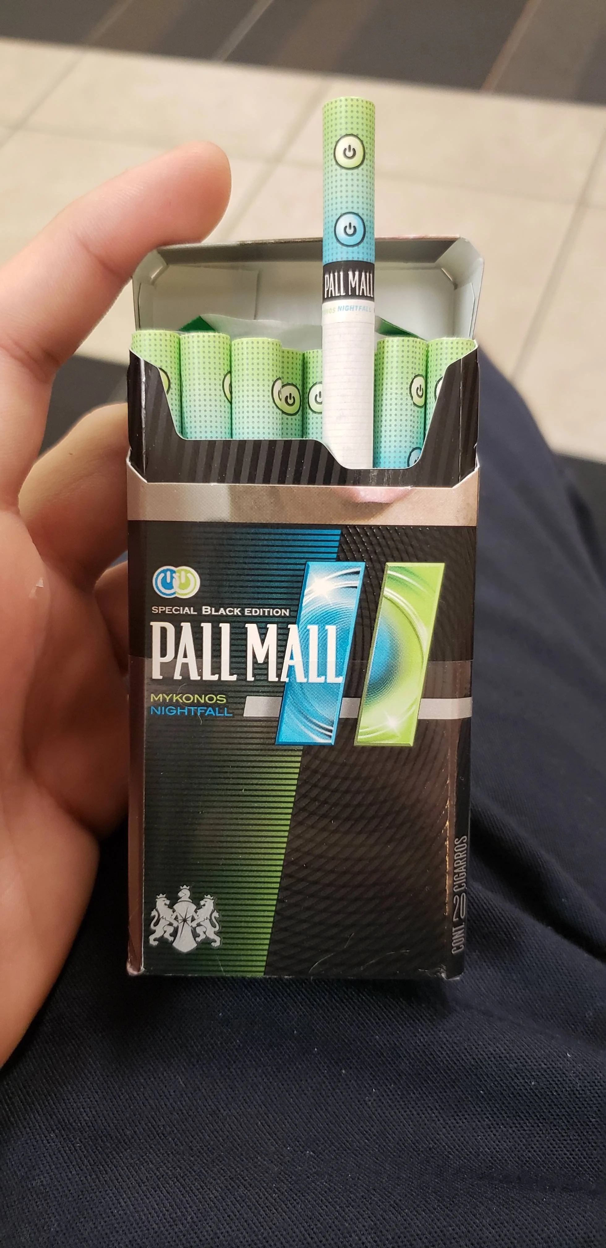 Pall Mall Mykonos Nightfall cigarettes 10 cartons - Click Image to Close