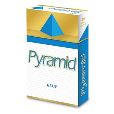 Pyramid Blue King Box cigarettes 10 cartons - Click Image to Close