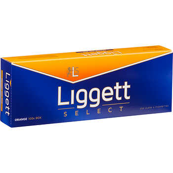 Liggett Select Silver 100\'s Box cigarettes 10 cartons