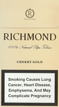 RICHMOND CHERRY GOLD SUPER SLIMS 100S cigarettes 10 cartons