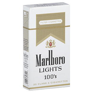 Marlboro lights 100s cigarettes 10 cartons - Click Image to Close