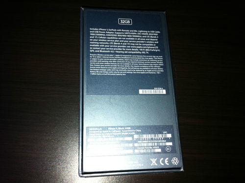 Apple iPhone 5 32GB - Black & Slate unlocked smartphone - Click Image to Close