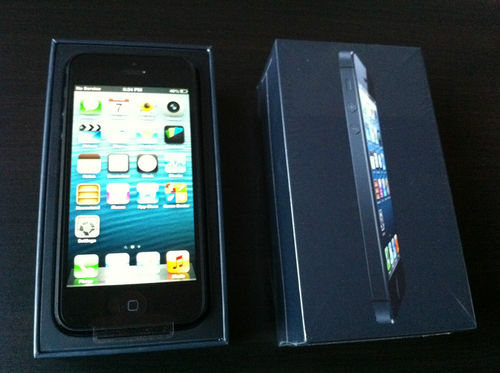 Apple iPhone 5 32GB - Black & Slate unlocked smartphone - Click Image to Close