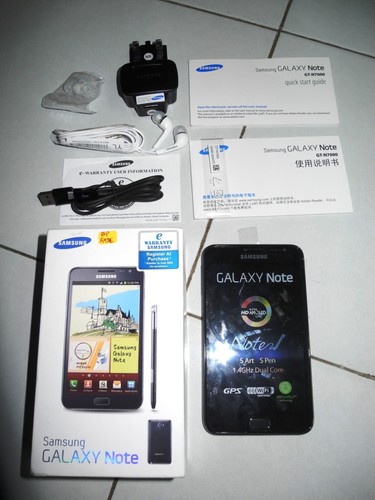 Samsung GALAXY Note GT-N7000 16GB Unlocked Smartphone - Click Image to Close