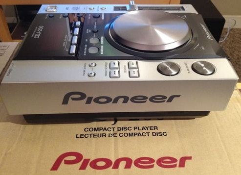 Pioneer CDJ-200 Tabletop CD/MP3 Player - Click Image to Close