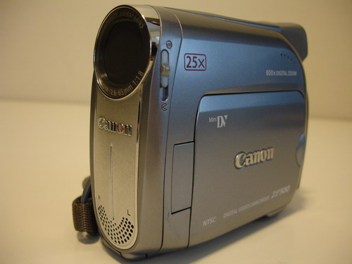 Canon ZR-500 DV Camcorder - Click Image to Close