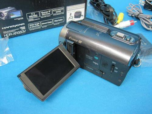 Sony Handycam HDR-XR350V Digital Camcorder - Click Image to Close