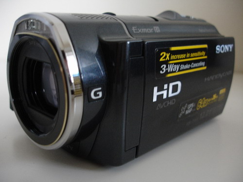 Sony HDR-CX520V DV Camcorder - Click Image to Close