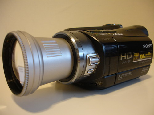Sony HDR-SR8 DV Camcorder - Click Image to Close
