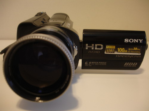 Sony HDR-SR8 DV Camcorder - Click Image to Close