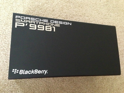 BlackBerry Porsche Design P'9981 - 8GB - unlocked smartphone - Click Image to Close