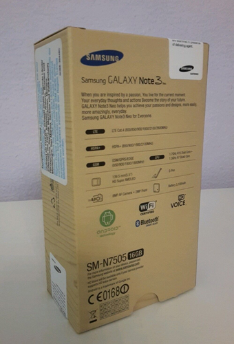 Samsung Galaxy Note 3 Neo SM-N7505 4G LTE 16GB Smartphone - Click Image to Close