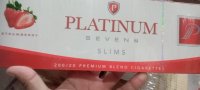 Platinum Seven Strawberry Super Slim cigarettes 10 cartons