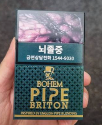 BOHEM PIPE BRITON cigarettes 10 cartons BOHEM PIPE BRITON cigarettes 10 cartons