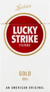 Lucky Strike Filters Gold 100s Cigarettes 10 cartons