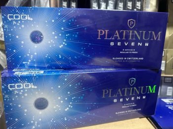 Platinum Seven Cool cigarettes 10 cartons
