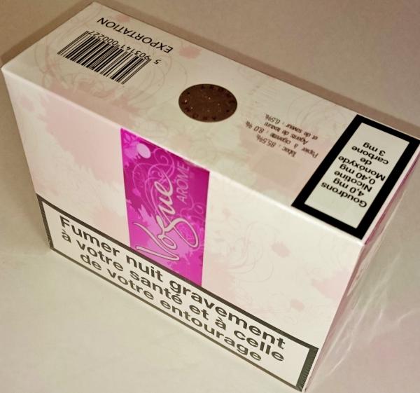 Vogue Arome Box Cigarettes 10 cartons Vogue Arome Balade au Parc 100's  Cigarettes [Vogue Arome Box]
